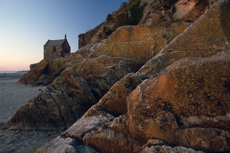 Bretagne, Mont St. Michel7, Kapelle St. Aubert &copy; Wolfgang Herath