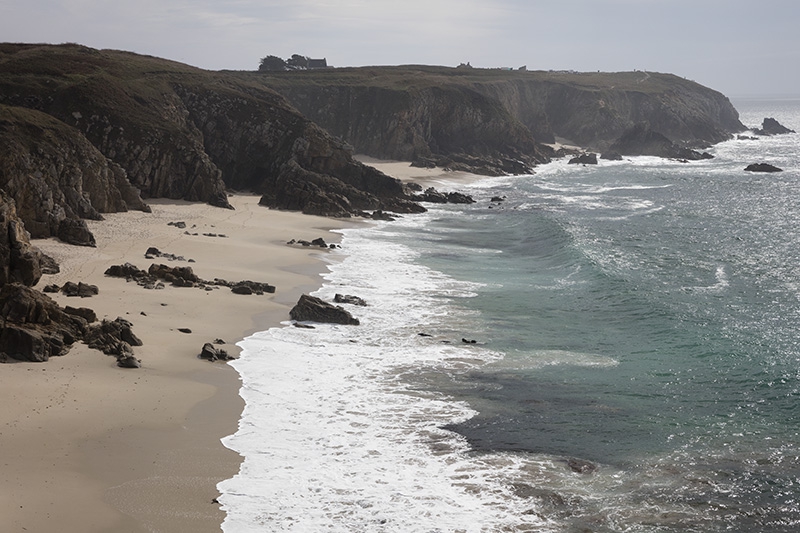 Bretagne, Strand bei Trezien, September 2016 &copy; Wolfgang Herath