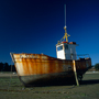 Bretagne, Fischerboot bei Locquirec, September 1999 © Wolfgang Herath